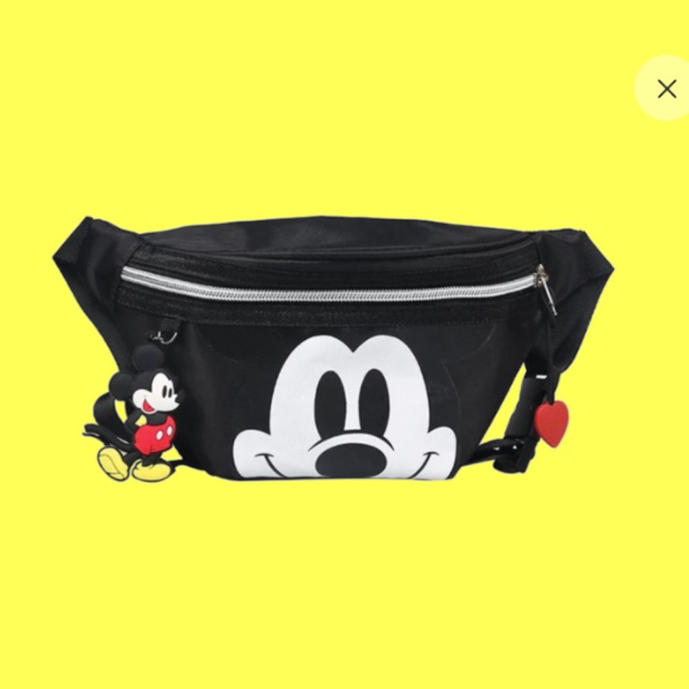 Mickey mouse fanny waist bag